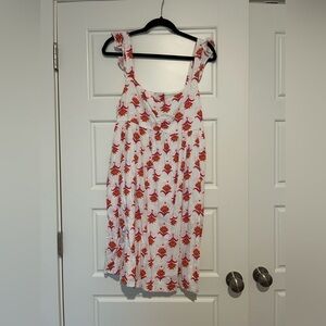 Crew factory linen dress